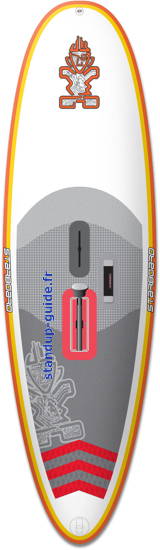 starboard windsup inflatable 10'0 outline