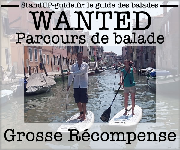 jeu de la plus belle balade en SUP