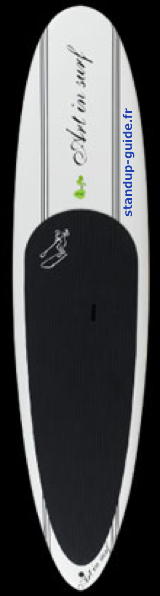 art-in-surf tc nose rider 10'0 outline