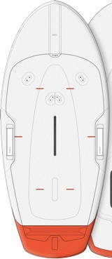 itiwit hydrofoil 5'5 outline
