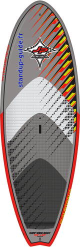 jp-australia surf widebody 7'4 outline