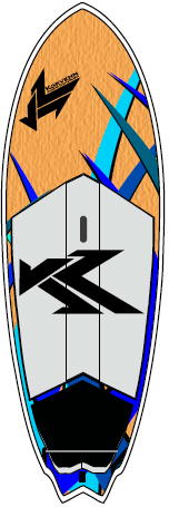 korvenn fish 7'8 outline