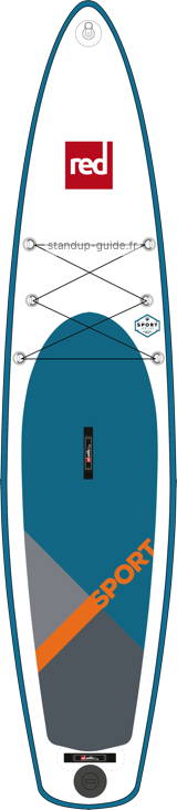 red-paddle-co sport 12'6 outline