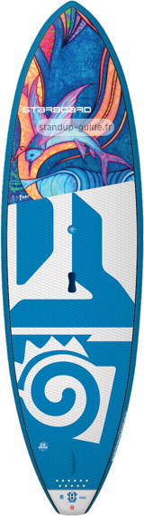 outline starboard wide point 9'5 outline