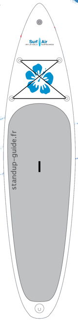 surfair sup 11'5 outline