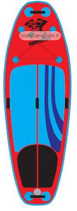 surfpistols white water 8'5 outline