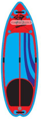 surfpistols white water 8'6 outline