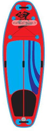 surfpistols white water 9'5 outline