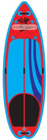 surfpistols white water 9'6 outline