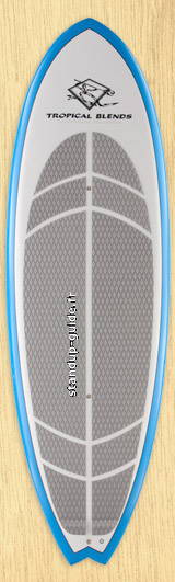 tropical-blends surf papa iki 8'0 outline